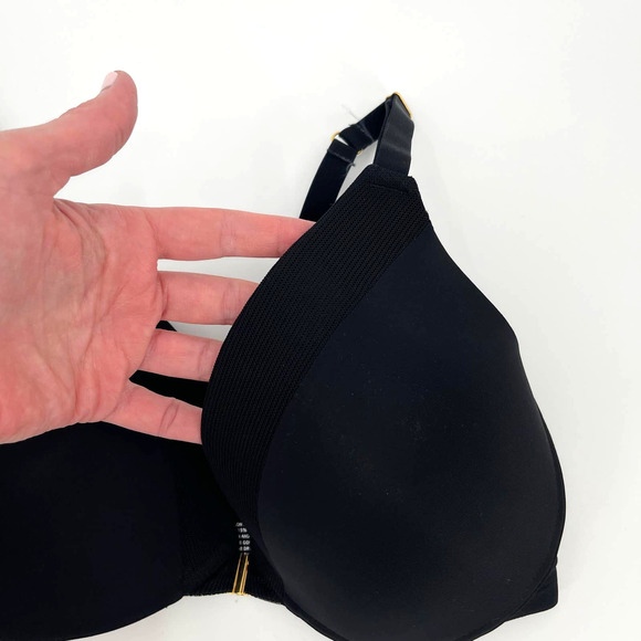 NWOT Lively The Front Close No-Wire Bra Black Size 36DD Wireless Comfortable - Picture 10 of 16